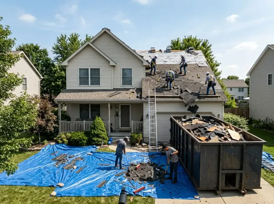roof-replacement-debris-remova-004 — frequently asked questions, Cheapest Dumpster Rentals in Gardendale, AL